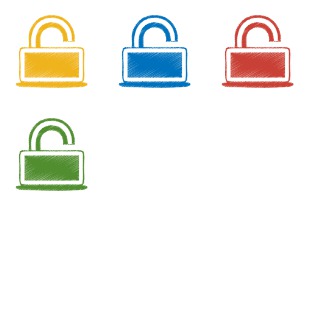 Origami Colored Pencil icon sets preview