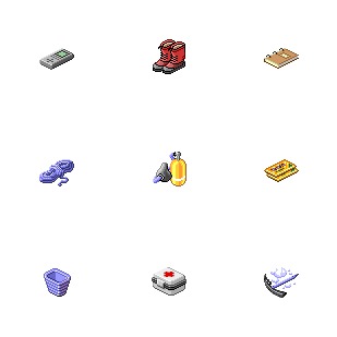 Mountaineering Gear icon sets preview