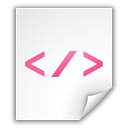 html, script, xml icon