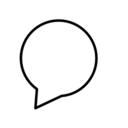 Person chat conversation icon
