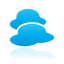 Blue, Clouds, Weather icon