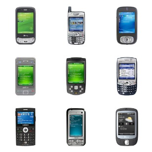 Mobile Device icon sets preview