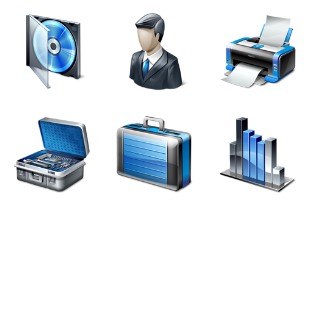 Application Interface icon sets preview