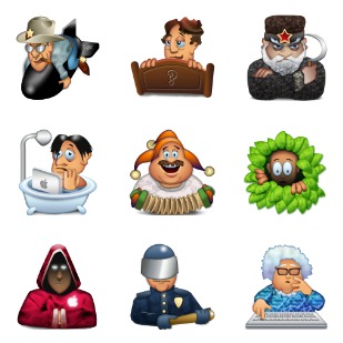 Forum Faces icon sets preview