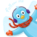 bird, follow me, twitter icon