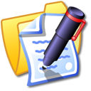 file, yellow, document, paper, folder icon