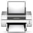 print, printer, file, paper, document icon