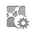 software, gear, network icon