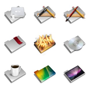 Pry Aluminium icon sets preview