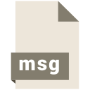 document, file, extension, format, msg icon