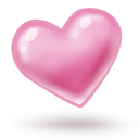 Heart, Pink icon