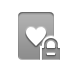 card, game, lock, hearts icon