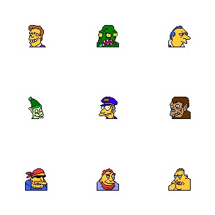 Simpsons Vol. 02 icon sets preview