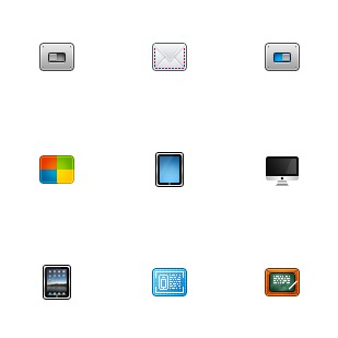 32px Mantra icon sets preview