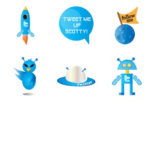 Tweet Scotty icon sets preview