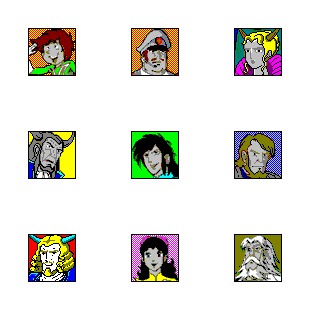Voltes V Dark And Light icon sets preview