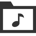 Folders music folder icon