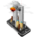 smartphone, apple, new york, cell phone, mobile phone, attack, iphone, teorist, twin towers icon