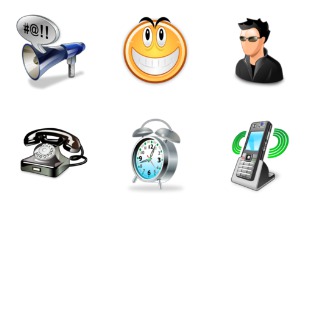 Real Vista Communications icon sets preview