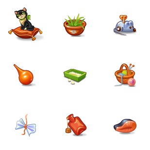 Kitty icon sets preview