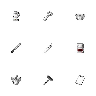 Hide's Kitchen 1 icon sets preview