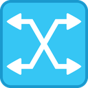 switch, networking, stencil, cisco, atm, visio icon
