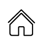 building, slim home, house, home icon
