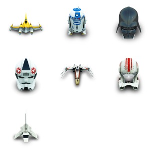 Star Wars icon sets preview