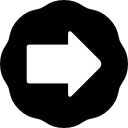 Right arrow direction icon