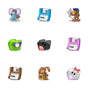 Rabbit  XP icon sets preview