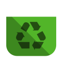bin, recycling, empty icon