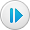button, play, pause icon
