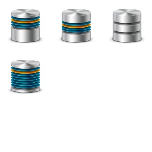 Database icon sets preview