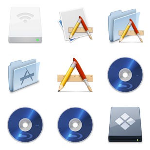 Agua icon sets preview