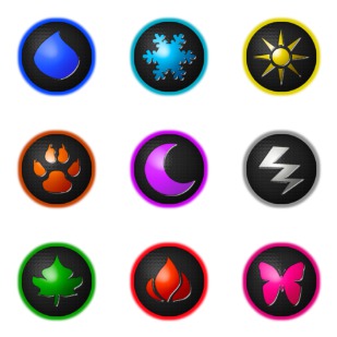 Elements icon sets preview