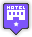 hotel,star,building icon