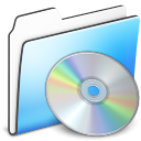 smooth, save, cd, folder, disc, disk icon