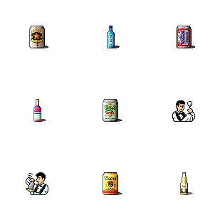 Bar icon sets preview