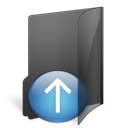 upload, folder icon
