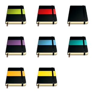 Moleskine icon sets preview