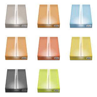 Box Drive icon sets preview