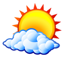 Cloud, Sun, Weather icon