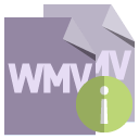 file, format, info, wmv icon