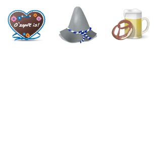 Oktoberfest icon sets preview