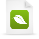 paper, green, file, document, eco-friendly, organic, eco icon