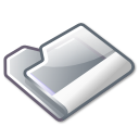 folder, grey icon
