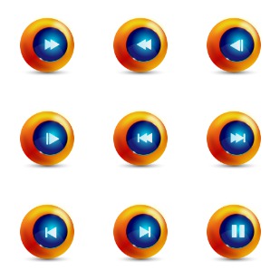 Classy Media icon sets preview
