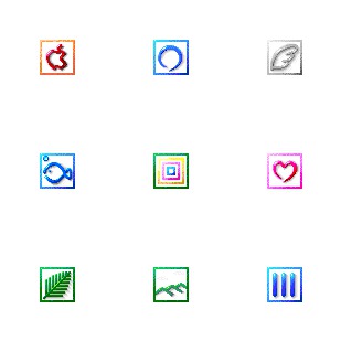 Framed icon sets preview