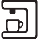 cup, hot, coffee, maker, tea, mug, drink icon