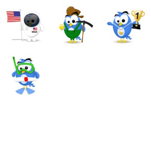 Twitter icon sets preview